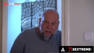 21 SEXTREME - Sexy 18yo Cutie Fakes Being Fuck The Old Man Who Takes Care Of Her