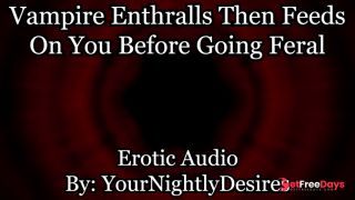 Vampire Uses You As His FuckToy Feeding Neck Biting Rough Erotic Audio for Women