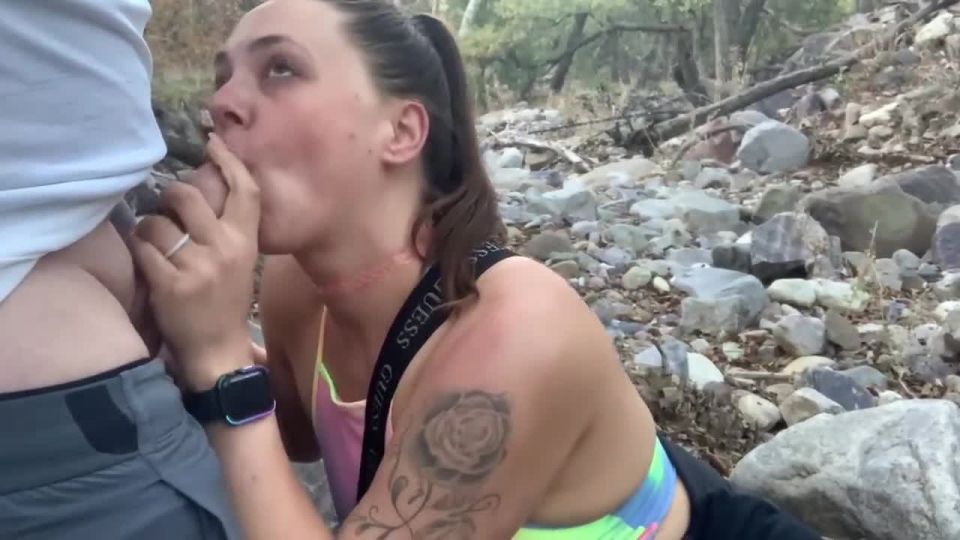 adult video 31 gay blowjob Shelbi DD – Quick Public Fuck – Filled Up While Hiking, rough sex on threesome