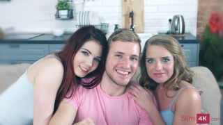 Laveina Lux & Sofi Goldfinger  4K  Snapping Selfies Makes Them Horny