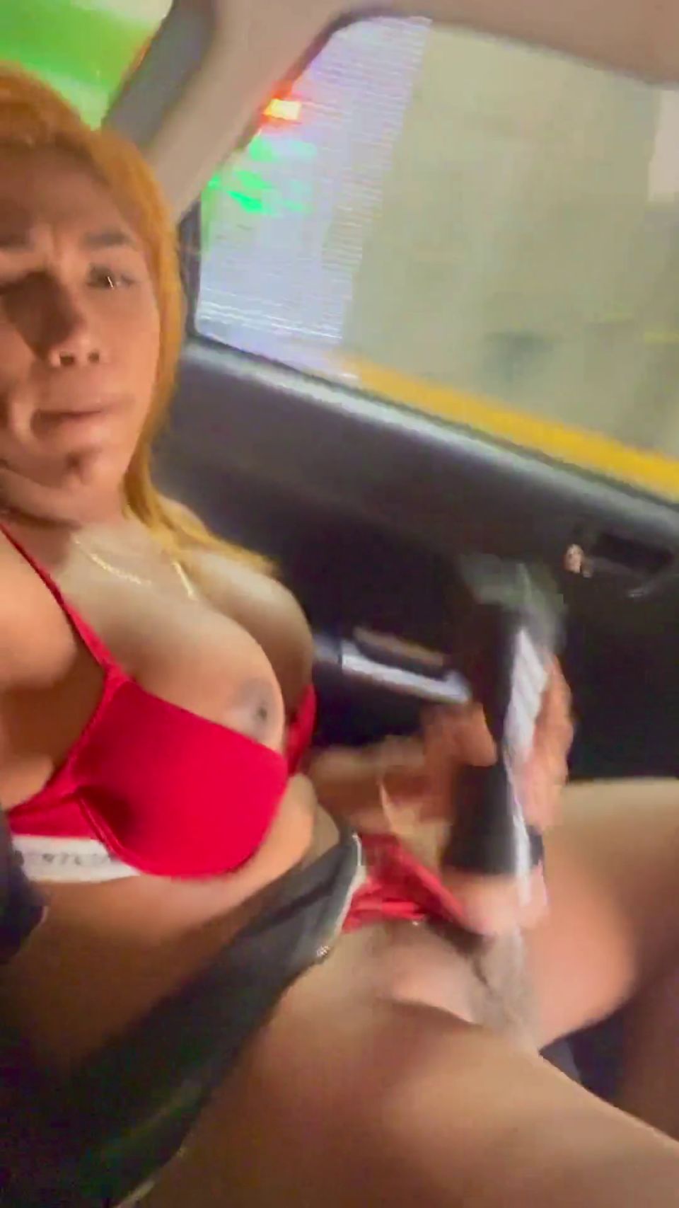 Tranny In A Uber Fucking Fleshlight