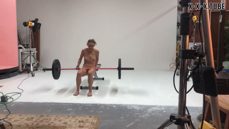  Lora Cross  fetish Lora Cross Bts At Naked Workout Photoshoot