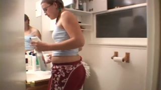 Sexy MILF And College Girl Go Ass To  Ass