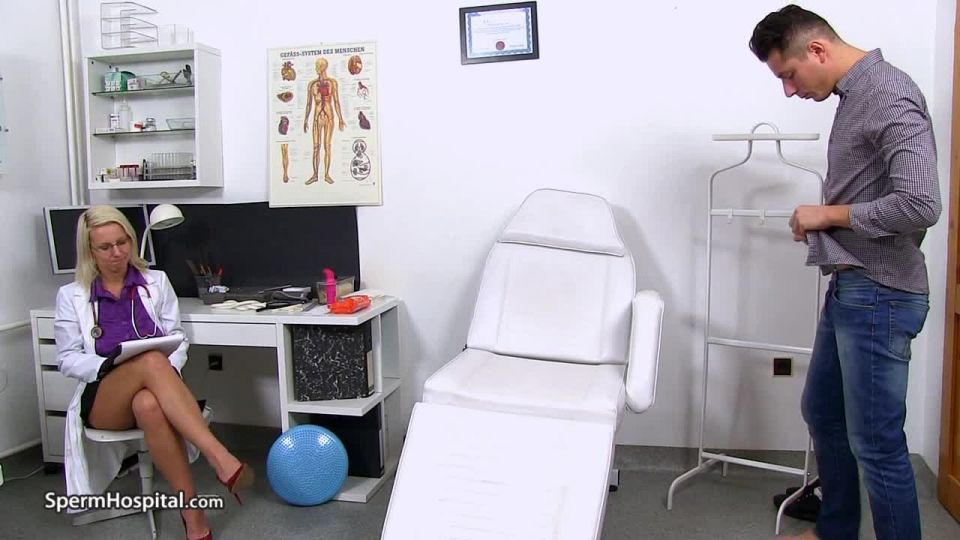 adult clip 20 – Hospital CFNM featuring European MILF doctor Sima - handjob - milf porn 