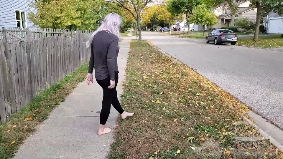 xxx video clip 15 doingthemostest 03-10-2020 Walking outside crunching on leaves an | doingthemostest | feet porn grandma foot fetish