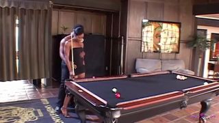 [GetFreeDays.com] Things get steamy at the pool table as the ebony sweetie start perfect body ebony porn