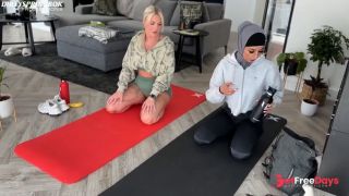 [GetFreeDays.com] Emily shows Hijabi Aaliyah how to relax after their gym workout Porn Clip January 2023