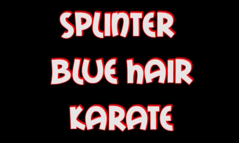 Selfdefense Women - Splinter - SPLINTER BLUE HAIR KARATE