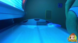 Dawn Marie – Naughty in the Tanning Bed, femdom domina on bbw 