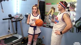 Riley Cyriis - Lola Bunny Gym Time Facial and Creampie - Blowjob