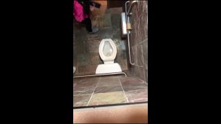 Voyeur Toilet In The Salon - (Webcam)