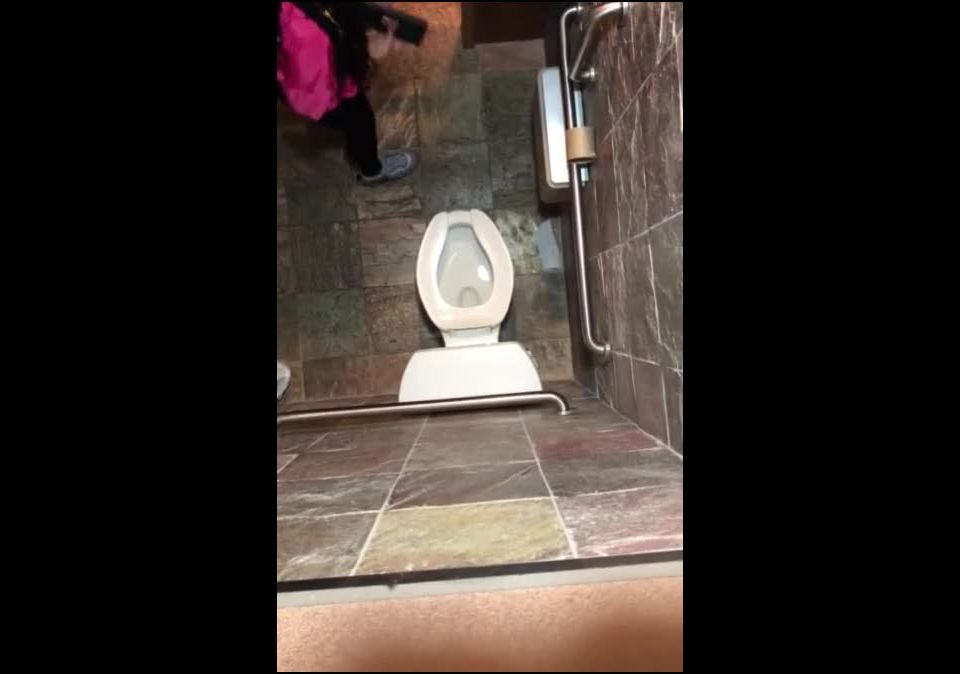 Voyeur Toilet In The Salon - (Webcam)