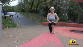 Katerina Hartlova - Jump and Running in Public Park - 111519