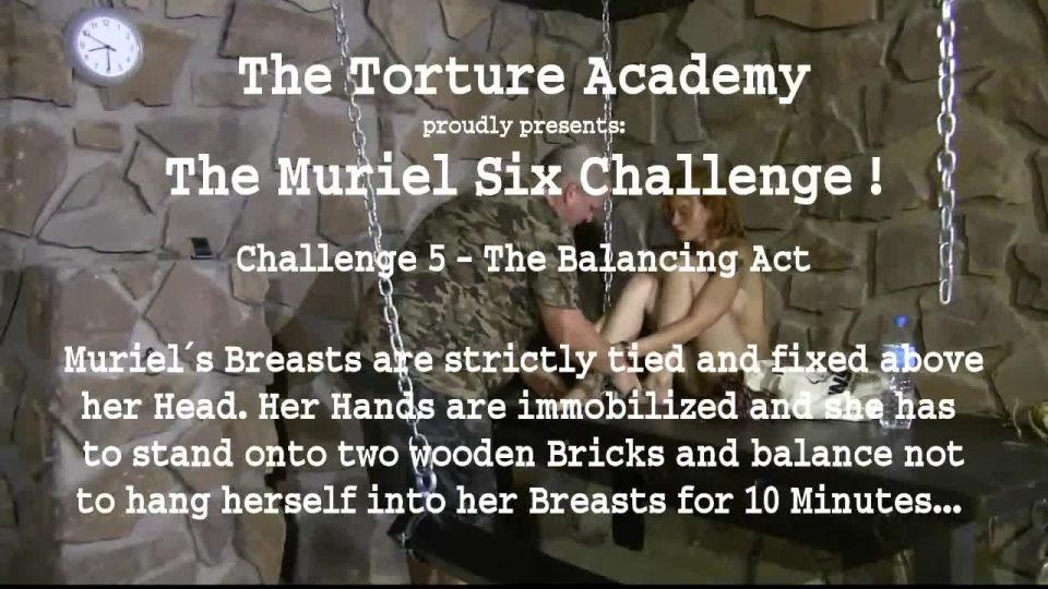 The Muriel 6 Challenge 5 - The balancing act Sex Clip Vi...