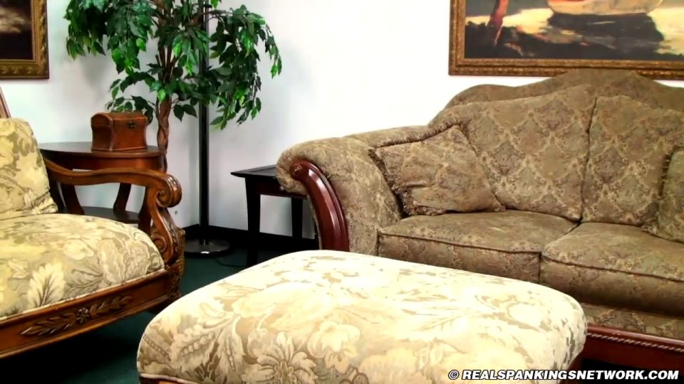 Jordyn's Belt Spanking in the Living Room Download New Po...