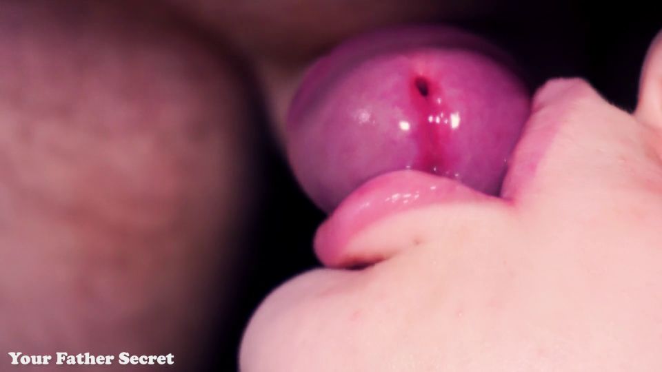 Video Ultra Close Up Cum En Su Boca Ella Tetas Perezosas Dick Con Labio...