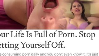 xxx video clip 2 HumiliationPOV - Self Destructive Porn Addicted Gooner – Jerk Through The Warning Signs - orgasm - pov femdom husband