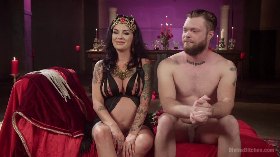 adult video clip 30 silk fetish DivineBitches - Mike Panic, Lola Luscious - Divine Fertility, strapon worship on anal porn