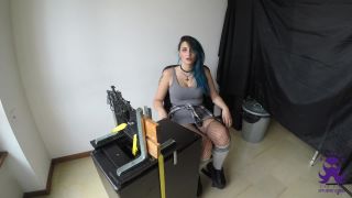 Hyper Ticklish Hailie - Feet In The Stocks - First Time ...