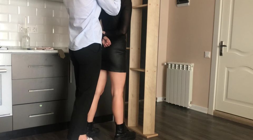Good view couple - Light BDSM. Hot wax on the ass is best gift for a Russian whore 1080P - Young