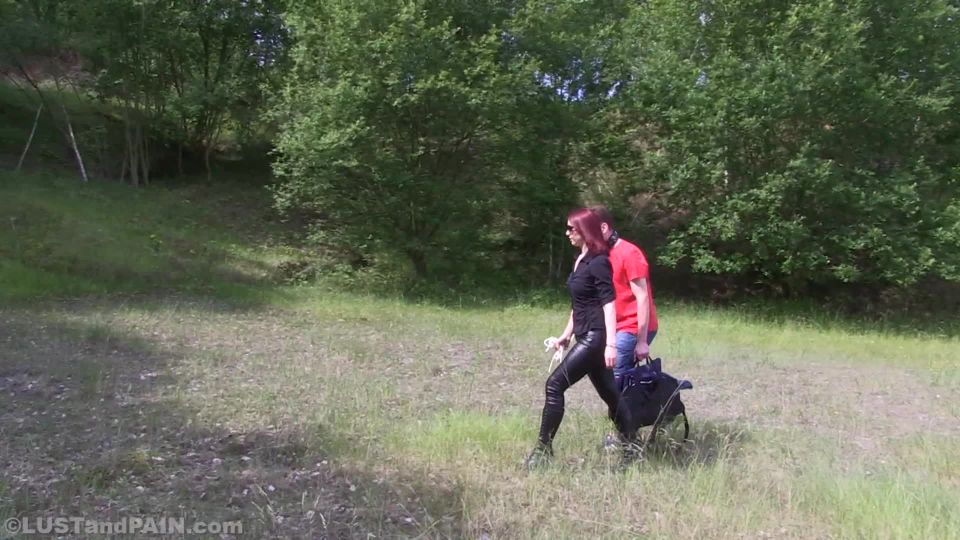 adult video clip 49 LUSTandPAIN - Picnic 01, femdom biting on tattoo 