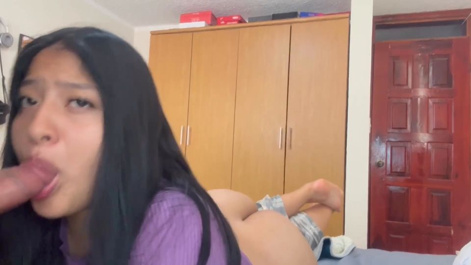 Steamy Cuckold Trap: BBW Latina Sucks & Bangs In HD