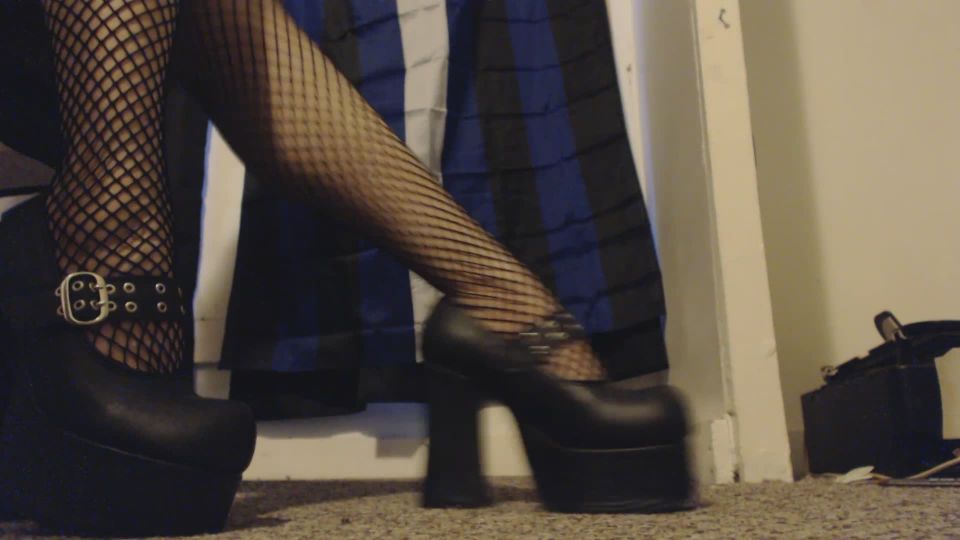 online xxx video 39 Miss Alice the Goth – Goth Girl in Heels Steps on Your Cock on amateur porn real amateur porn videos