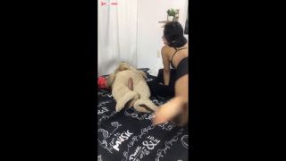 [GetFreeDays.com] hot Cuban sucks her dildo and rides it all hot in her room Sex Video June 2023