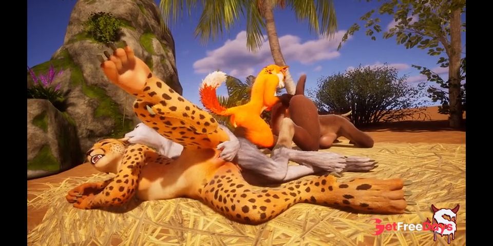 [GetFreeDays.com] Lesbian orgy of furry girls end up cumming in jets in Wild Life sex Sex Stream July 2023