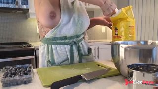 [GetFreeDays.com] Baking with Zara episodes 2 Blueberry Cake and Creampie Sex Stream January 2023