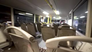 Risky Public Blowjob In The DoubleDecker City Bus 1080p