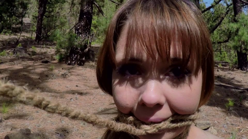 adult video 10 CherryEnglish – WOODLAND BONDAGE on fetish porn classy femdom