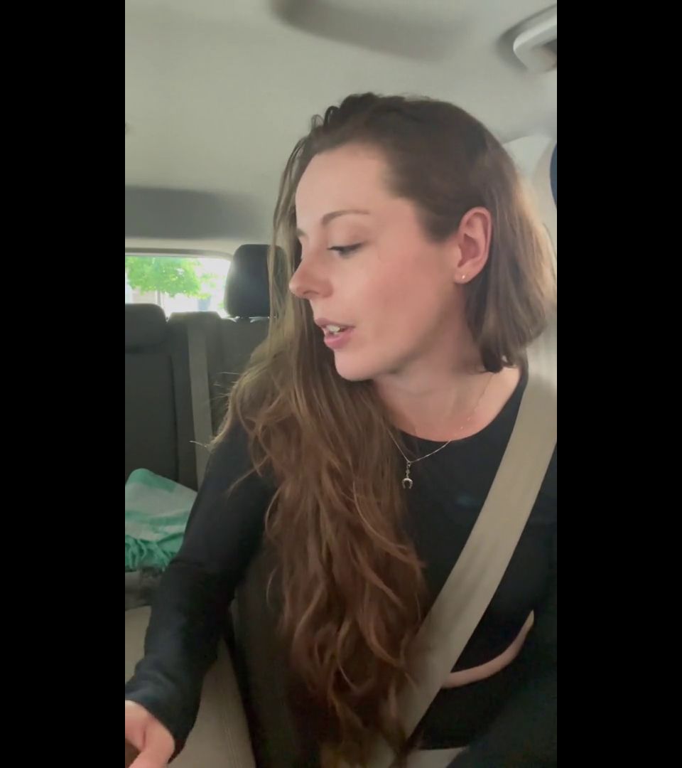 Nadia Foxx ORGASMIC RIDE DE CARRO LUSH TIME ft McDonalds Drive Thru (Pt 4)!!