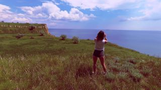 online xxx clip 14 Pretty teen fucks and looks at the ships. Public sex on wild beach. | teen | teen 