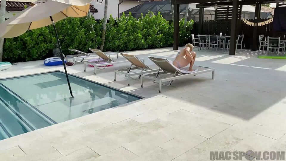 online video 34 [macspov.com] Hot Blonde Neighbor Blake Blossom Comes Over for a Dip in the Pool and Some Dick! (2020) on hardcore porn korean girl hentai