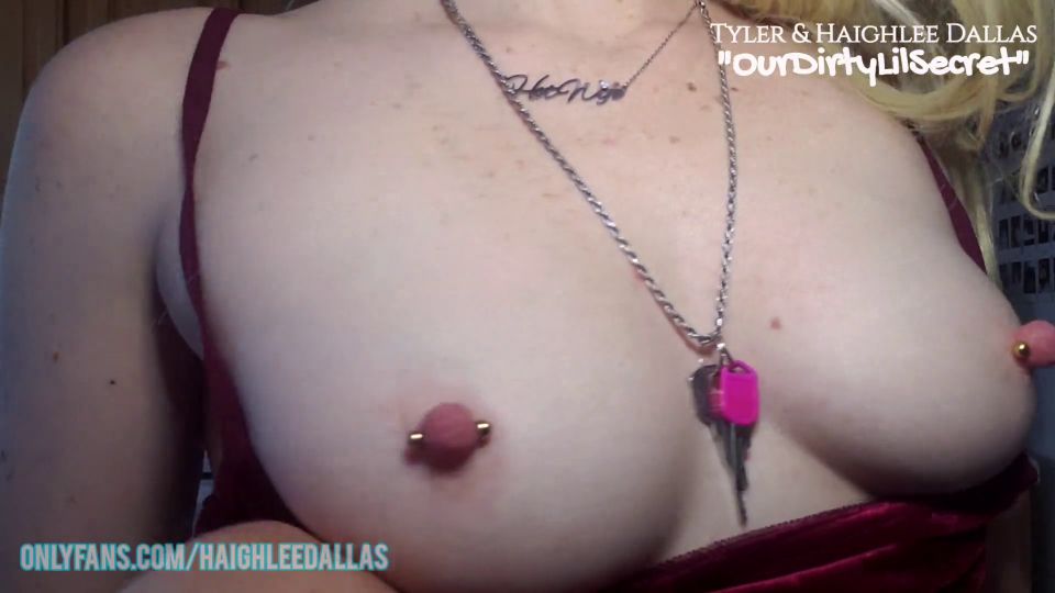 OurDirtyLilSecret Haighee's Pet Gets Early Morning Pegging Session- Male Chastity - OurDirtyLilSecret