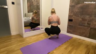Online Natalie Wayne   Stepsister Needed Help During Yoga But Go...