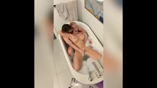 M@nyV1ds - FitCougar - Sensual Bath ends with HARD POUNDING