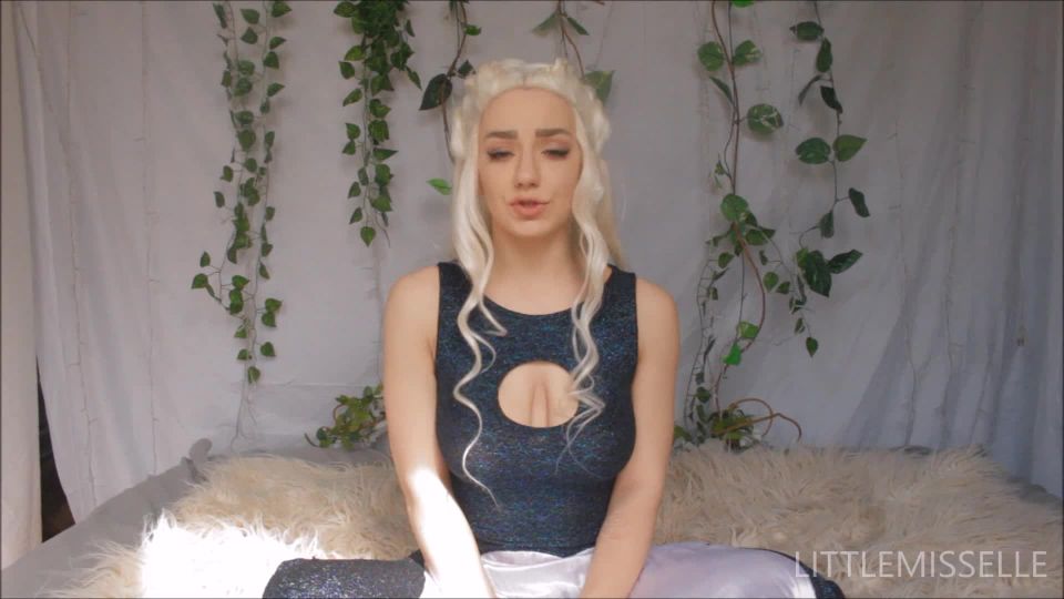 xxx video clip 19 Little Miss Elle – Khaleesi Suck and Fuck | dildo riding | blowjob porn skyrim femdom