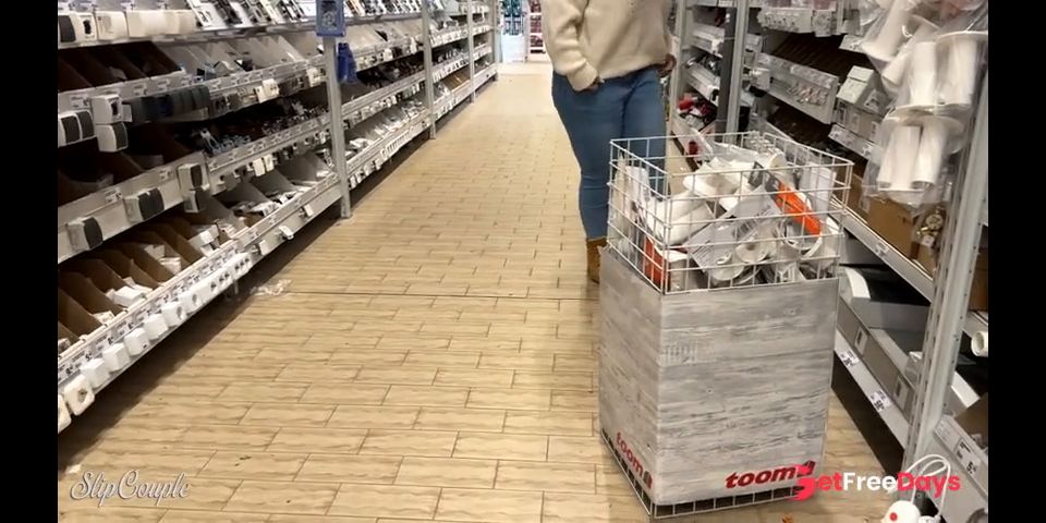 [GetFreeDays.com] Public Blowjob and Doggy in a Hardware Store - so risky  Adult Video April 2023