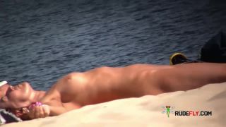 Nude Beach - Hot girl fun caught on Camera  2