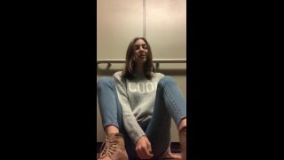 Chloe Night () Elevator flash x video
