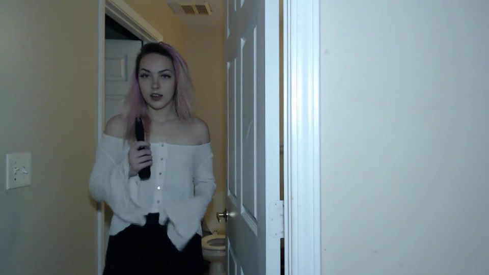 online xxx video 6 MillieKnoxx – Little Sister Hairbrush Fuck on femdom porn kagney linn karter femdom