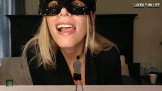 LTLGiantessClips - PennyPlace in Giantess Mouth & Nipple Play for JOI - Drool