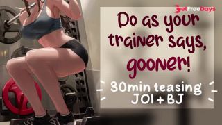 [GetFreeDays.com] Your Trainer Knows You Need To Goon...Get It Over With  Sex Film July 2023