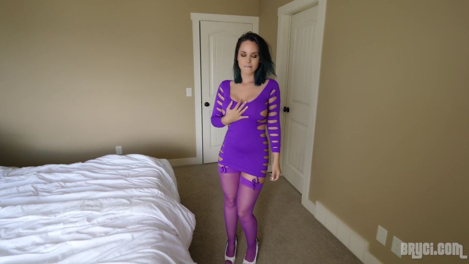 Bryci Purple Dress POV