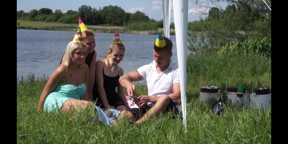 xxx video 42 Bangin' In Birthday Suits on femdom porn femdom cams