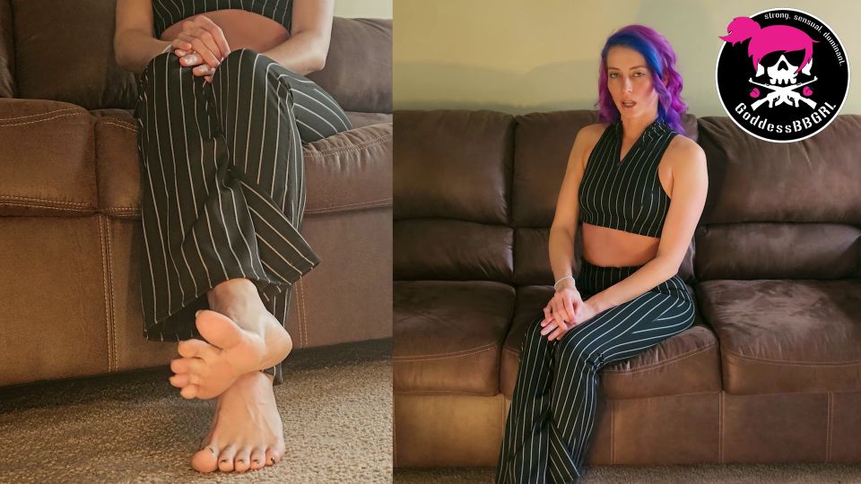 xxx clip 10 CLIPS EXTREME FEET – Huele mis pies mientras que usted se cum, femdom en pov
