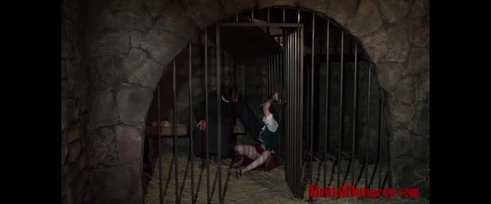 Hard torture in the cage Hook with needles Sex Clip Vide...