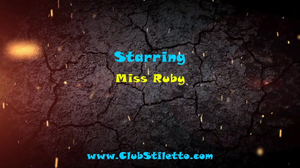 porn video 3 Club Stiletto - Buried under Rubys BIG Ass - FullHD 1080p - femdom - muscle astrodomina femdom